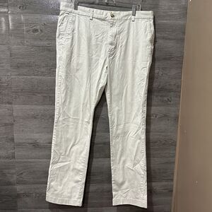 Vineyard Vines Pants Adult 36x32 Beige Chino Club Preppy Straight Casual Mens